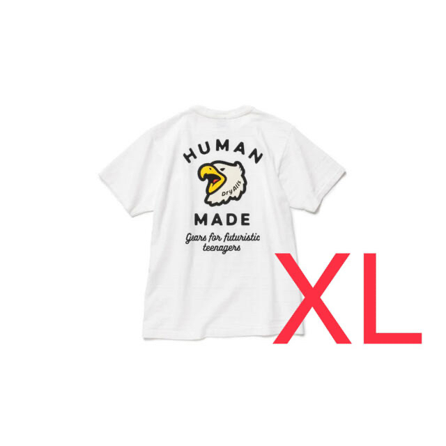 春のコレクション POCKET MADE HUMAN - MADE HUMAN T-SHIRT white XL #1 Tシャツ/カットソー(半袖/袖なし)