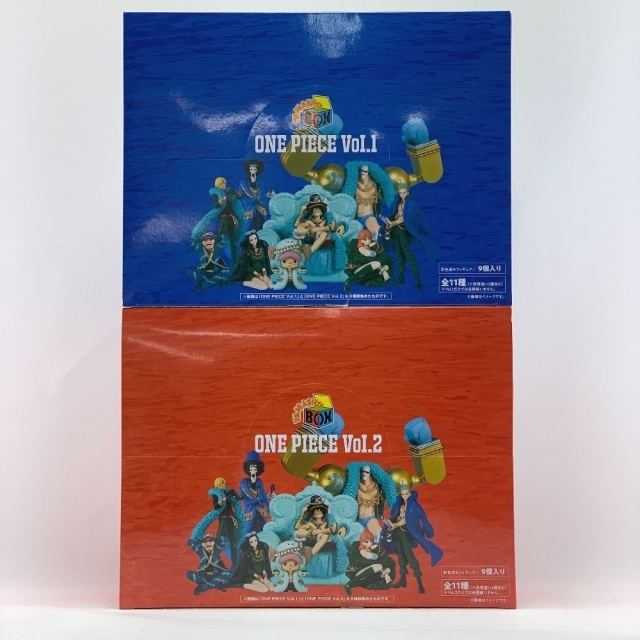 ▽▽TAMASHII BOX ONE PIECE Vol.1・2 各9個入り