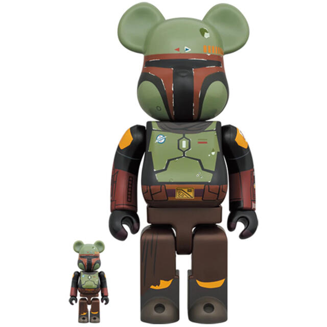 ベアブリックBearbrick x Star Wars Boba Fett 100・400%