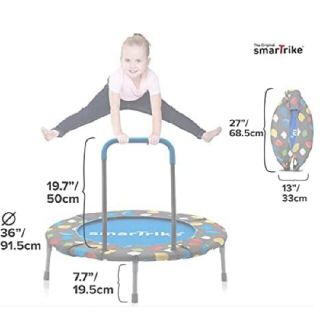 折りたたみ 2way トランポリン the smartrike 2-in-1(その他)