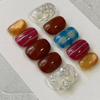 現品 / NAILTIP - 45 コスメ/美容のネイル(つけ爪/ネイルチップ)の商品写真