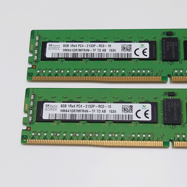 SKhynix 16GB (8x2) DDR4-2133 RDIMM B2-75 1