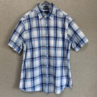 ギャップ(GAP)のGAP 古着　アメリカ古着　チェック　半袖シャツ　アメリカ輸入　used 古着(シャツ)