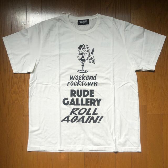 RUDE GALLERY(ルードギャラリー)のルードギャラリー　RUDEGALLERY  Tシャツ　美品　ホワイト　Mサイズ メンズのトップス(Tシャツ/カットソー(半袖/袖なし))の商品写真