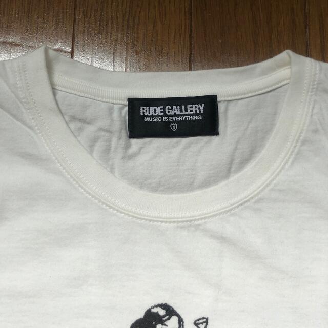 RUDE GALLERY(ルードギャラリー)のルードギャラリー　RUDEGALLERY  Tシャツ　美品　ホワイト　Mサイズ メンズのトップス(Tシャツ/カットソー(半袖/袖なし))の商品写真