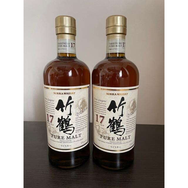 竹鶴17年　700ml ×2本食品/飲料/酒