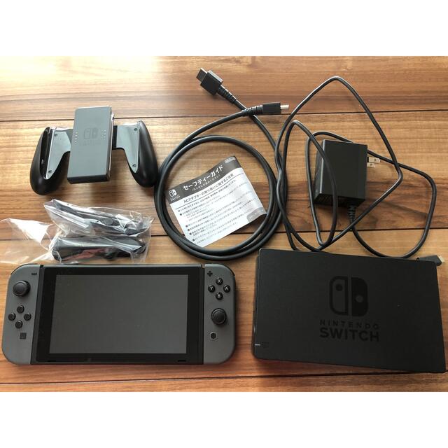 Nintendo Switch JOY-CON グレー 本体  HAC-S-KA