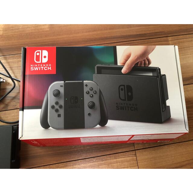 任天堂(ニンテンドウ)のNintendo Switch JOY-CON グレー 本体  HAC-S-KA エンタメ/ホビーのゲームソフト/ゲーム機本体(家庭用ゲーム機本体)の商品写真