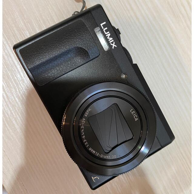 Panasonic(パナソニック)のパナソニック デジカメ ルミックス ブラック DC-TZ90-K(1セット) スマホ/家電/カメラのカメラ(コンパクトデジタルカメラ)の商品写真