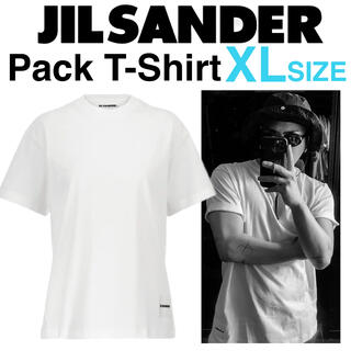 ジルサンダー(Jil Sander)のJIL SANDER Pack T-Shirt パックTシャツ 1枚 訳あり品(Tシャツ/カットソー(半袖/袖なし))