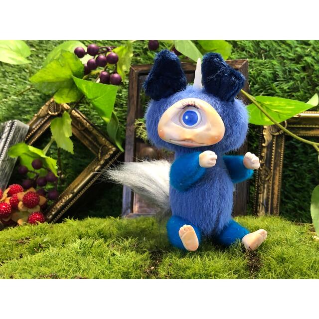 ハロウィンモンスターのノイジーくんぬいぐるみドール　幻獣アートドール　テディベア