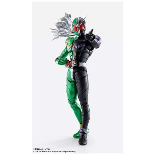 BANDAI NAMCO Entertainment(バンダイナムコエンターテインメント)のS.H.figuarts (真骨彫製法) 仮面ライダーW 風都探偵アニメ化記念 エンタメ/ホビーのフィギュア(特撮)の商品写真