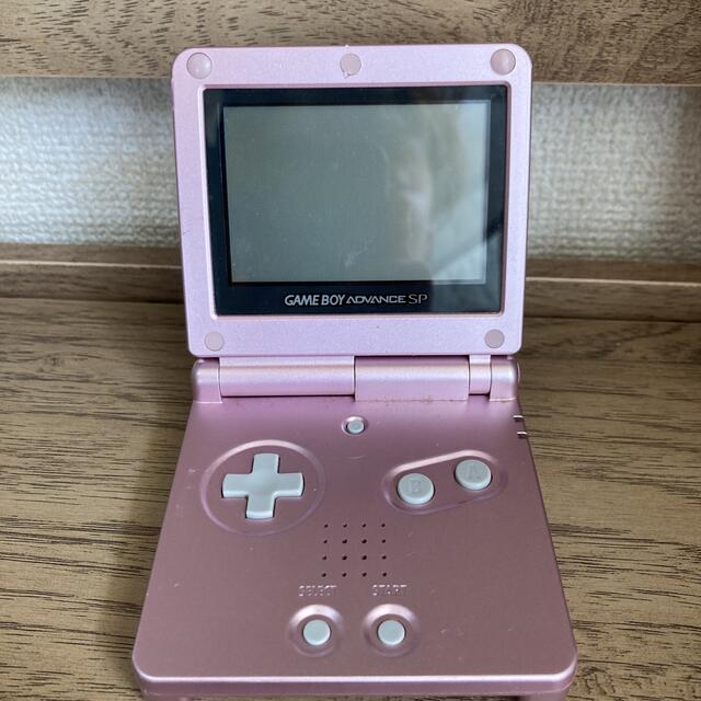 ジャンク　任天堂 GBA SP パールピンク　本体 | フリマアプリ ラクマ