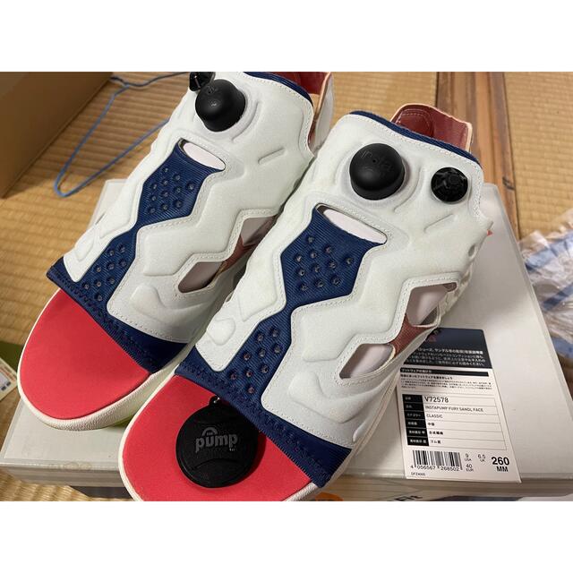 Reebok(リーボック)の【中古】INSTAPUMP FURY SANDL FACE 26㎝　V72578 レディースの靴/シューズ(サンダル)の商品写真