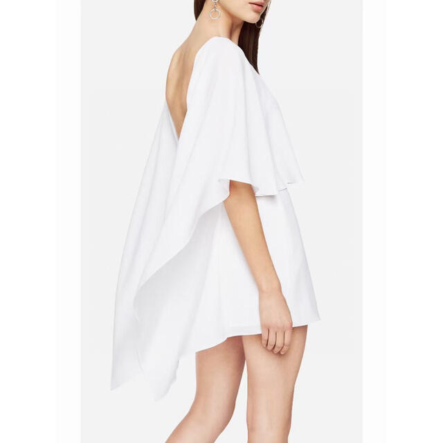 値引 ⭐️人気新作 ♡ BCBGMAXAZRIA 白ミニワンピース 新品♡ 178 tdh