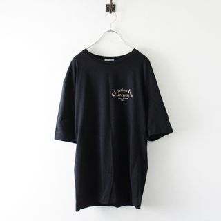 ディオールオム(DIOR HOMME)のDior HOMME ディオール オム サテン素材 前後切り替え クルーネック 半袖 Tシャツ XS/ブラック トップス【2400012898981】(Tシャツ/カットソー(半袖/袖なし))