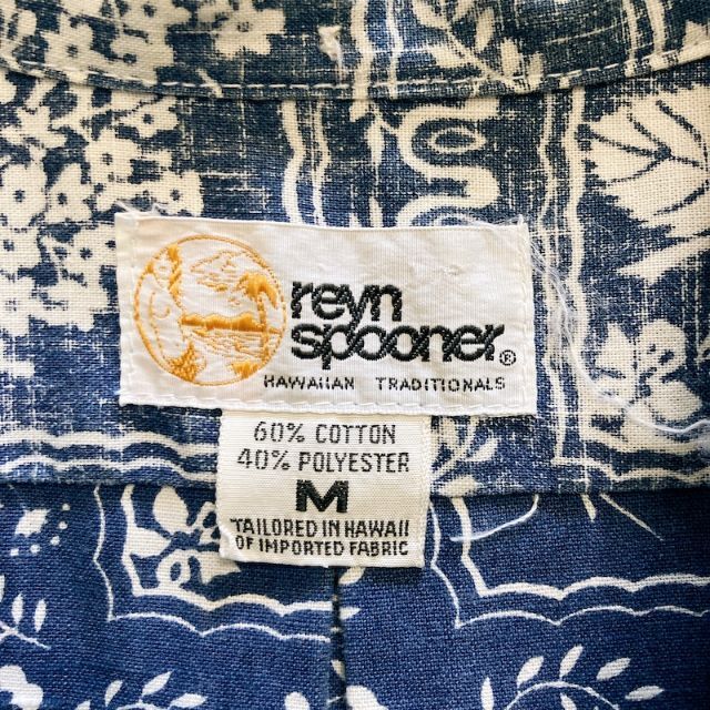 reyn spooner　ラハイナセーラー プルオーバーアロハ　M