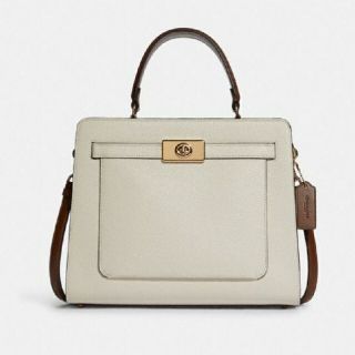 COACH - COACH レーン キャリーオール カラーブロック チョーク