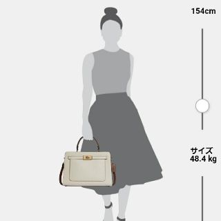 COACH - COACH レーン キャリーオール カラーブロック チョーク