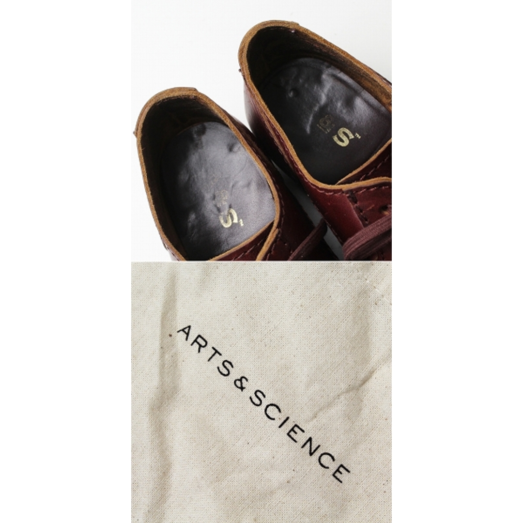 ARTS&SCIENCE(アーツアンドサイエンス)のARTS&SCIENCE アーツ&サイエンス レザーレースアップシューズ 24/ブラウン【2400012914414】 レディースの靴/シューズ(ローファー/革靴)の商品写真