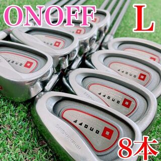 Onoff - 【最高級！】ONOFF（オノフ）／ レディース　アイアンセット　8本／L