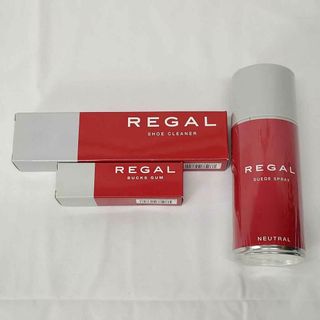 リーガル(REGAL)の【未使用】[3点セット] リーガル シューラスタークリーム50g  バックスガム スエードスプレー 靴 クリーム REGAL メンテナス シューケア(その他)