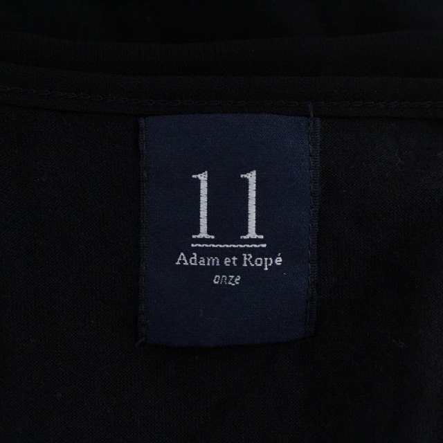 Adam et Rope'(アダムエロぺ)のアダムエロペ Adam et Rope' 11 ドルマンワンピース M 黒 レディースのワンピース(ミニワンピース)の商品写真