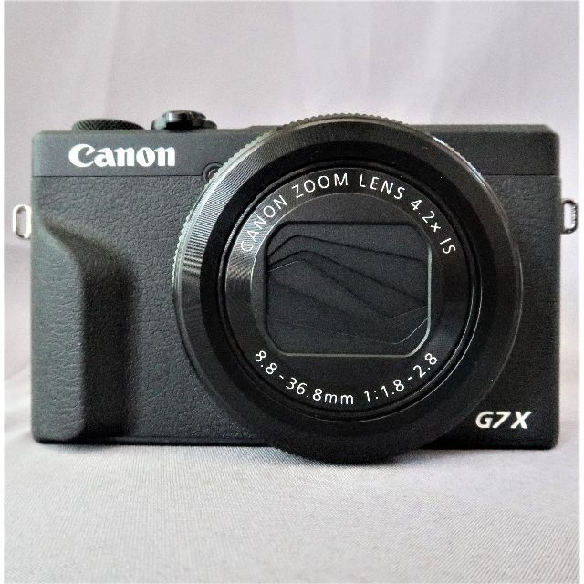 CanonPowerShotG7Xmark3 美品保証書、スペアバッテリー付-