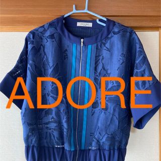 アドーア(ADORE)のADOREブルゾン(カットソー(半袖/袖なし))