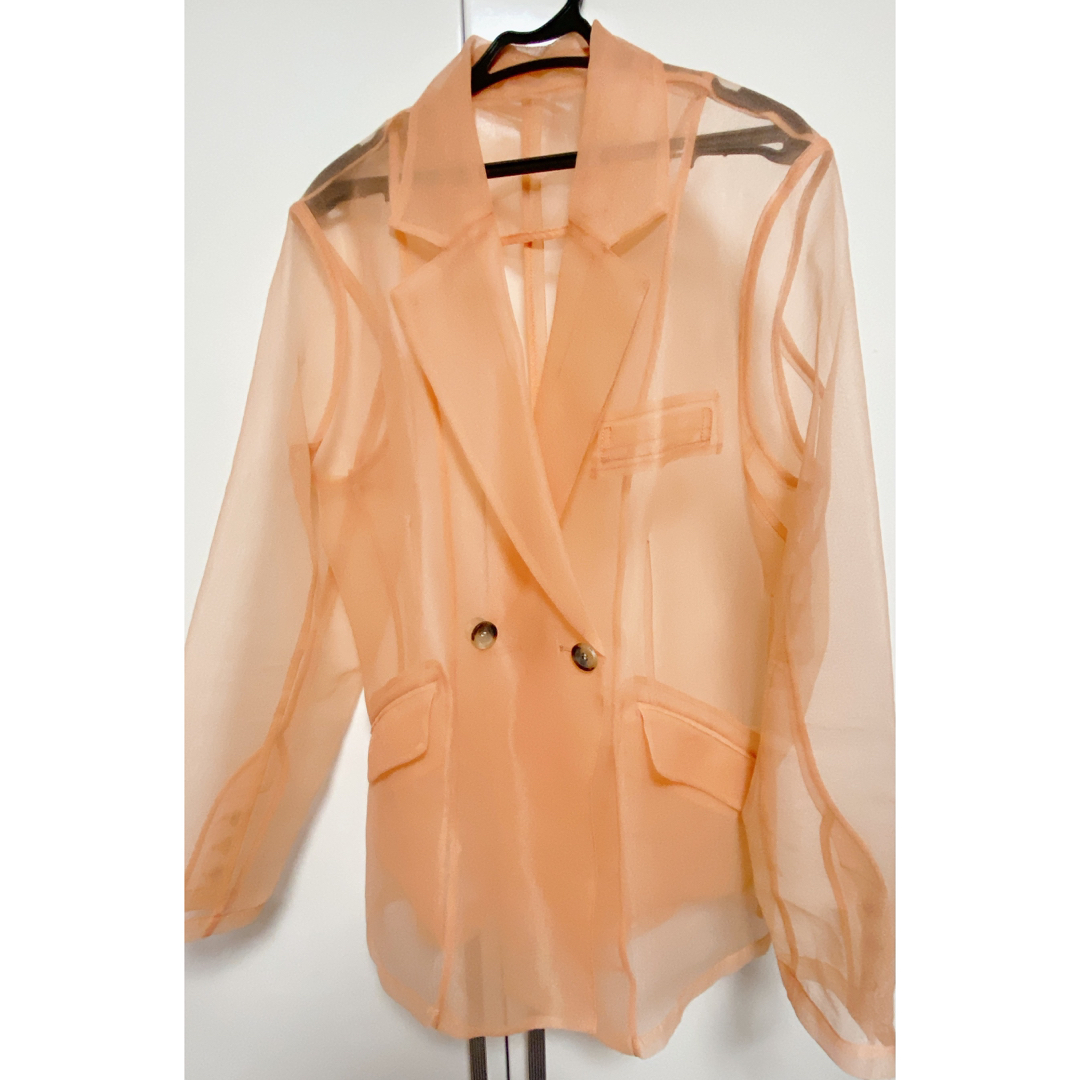 Ameri VINTAGE - AMERI BUMPY SHEER DOUBLE JACKET の通販 by ジータ's 