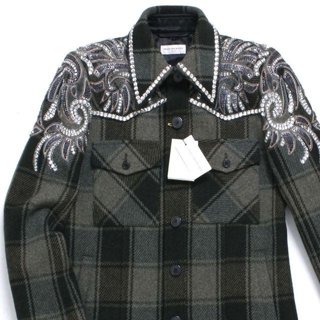 DRIES VAN NOTEN ビジューエンブロイダリージャケット 即日発送 www