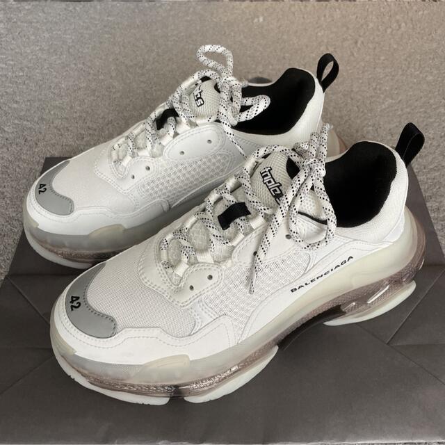 新品【 Balenciaga Triple-S 】トリプルS クリアソール