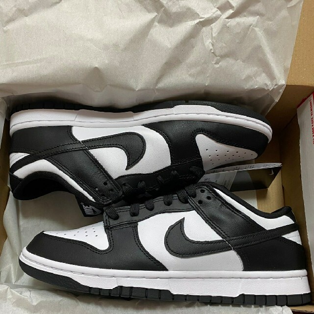 nike dunk low retro black white 26.5 ダンク