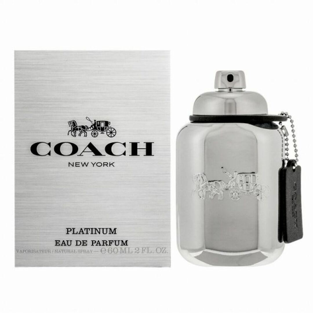 COACH(コーチ)のコーチ COACH 香水 メンズ コーチ マン プラチナム EDP 60ml コスメ/美容の香水(香水(男性用))の商品写真