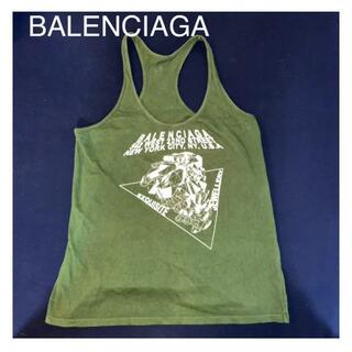 バレンシアガ(Balenciaga)のBALENCIAGA★バレンシアガ　ロゴタンクトップ38(タンクトップ)