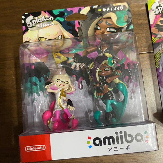新品 アミーボ スプラトゥーン テンタクルズ シオカラーズ タコ 5体セッ-
