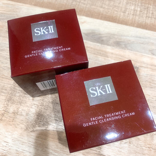 SK-II(エスケーツー)のSK-Ⅱ エスケーツー　ジェントルクレンジングクリーム80g×2 廃盤品 コスメ/美容のスキンケア/基礎化粧品(クレンジング/メイク落とし)の商品写真