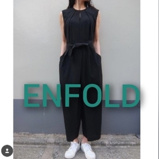 エンフォルド(ENFOLD)のENFOLD　サマーウールタックワイドオールインワン(オールインワン)