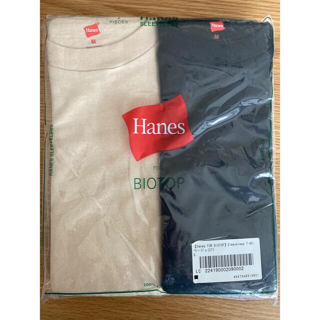 Adam et Rope'(アダムエロぺ)のAdam et rope Hanes FORBIOTOP スリーブレスTシャツ レディースのトップス(Tシャツ(半袖/袖なし))の商品写真