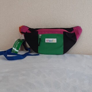 ベネトン(BENETTON)の#新品#ウエストポーチ#BENETTON#ベネトン#カラフル(ボディバッグ/ウエストポーチ)