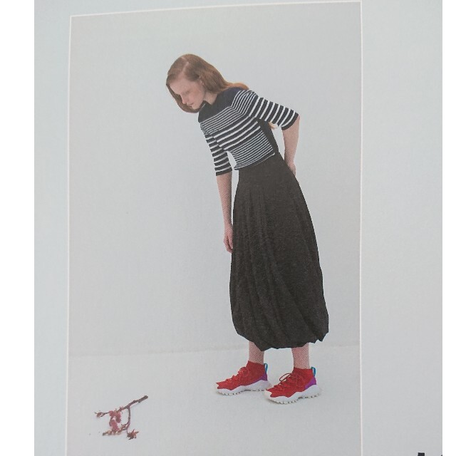 ENFOLD(エンフォルド)のENFOLD バルーンスカート ホワイト レディースのスカート(ロングスカート)の商品写真