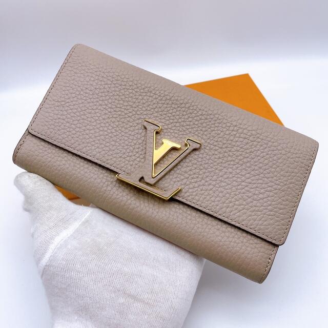 LOUIS VUITTON(ルイヴィトン)のほぼ未使用　ルイヴィトン　カプシーヌ　ガレ　トリヨンレザー　M61249 レディースのファッション小物(財布)の商品写真