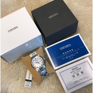 セイコー(SEIKO)の【新品未使用】SEIKO セイコー セレクション電波 ソーラー 腕時計(腕時計(アナログ))