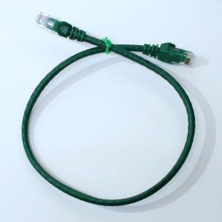 LANケーブル　CAT6 50cm 0.5m グリーン(PC周辺機器)