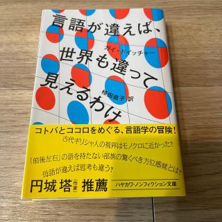 言語が違えば、世界も違って見えるわけ(その他)