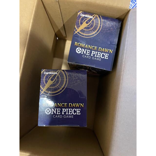 Box/デッキ/パックONE PIECE カードゲーム ROMANCE DAWN box 2箱