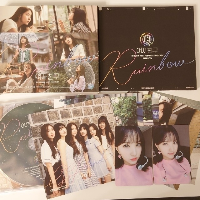 GFRIEND Rainbow CD ウナ　トレカCD