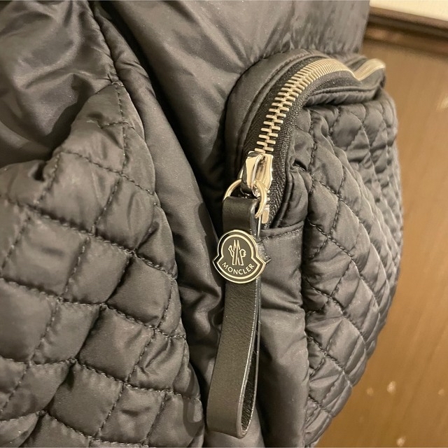 MONCLER - USED MONCLER マザーズバッグ 黒の通販 by 楓's shop