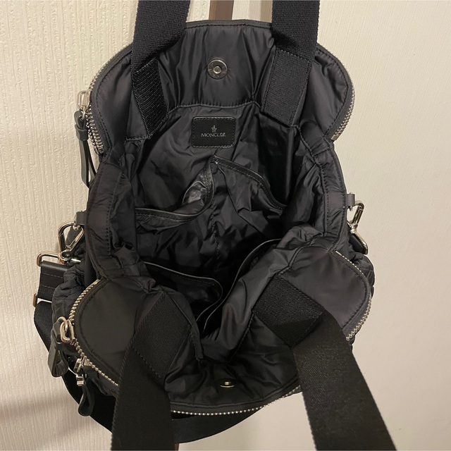 MONCLER - USED MONCLER マザーズバッグ 黒の通販 by 楓's shop ...