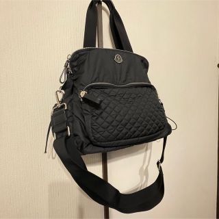 MONCLER - USED MONCLER マザーズバッグ 黒の通販 by 楓's shop